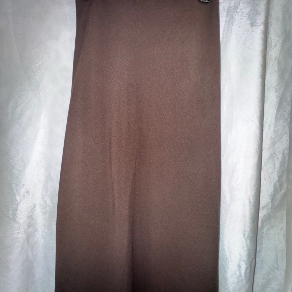 Elegant Brown Skirt
